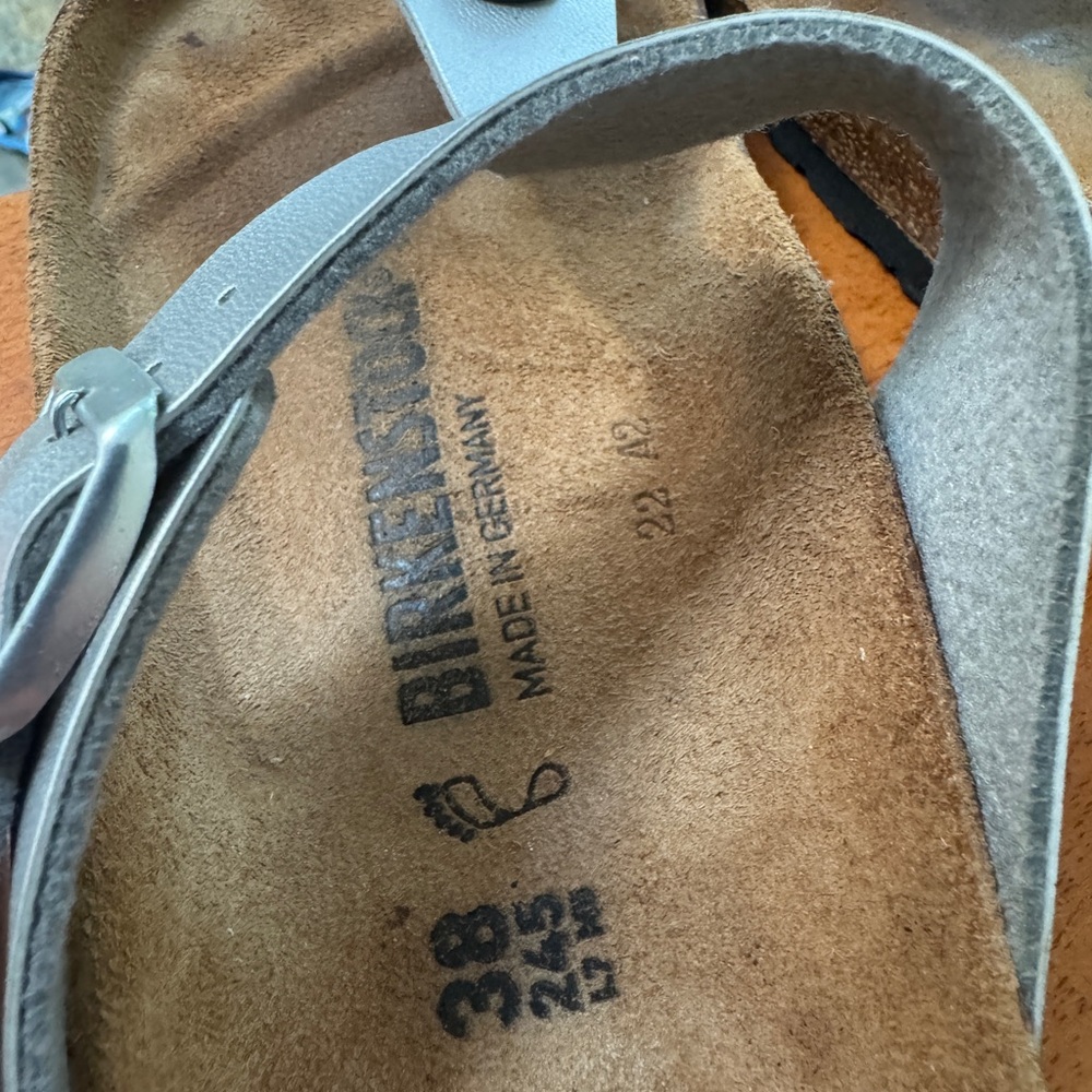 Birkenstock Gizeh - silver - Picture 4 of 5